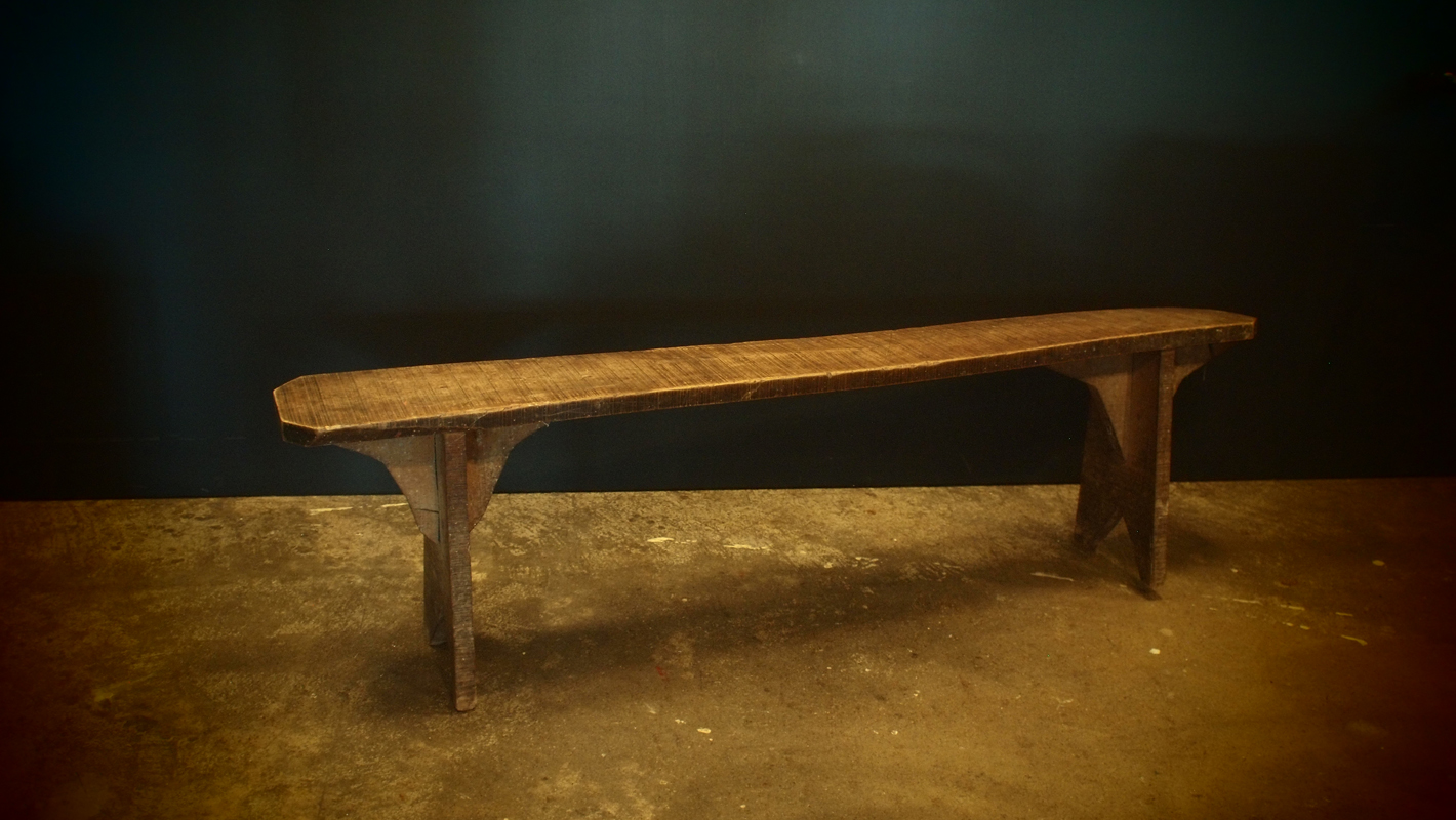 French Wooden Bench