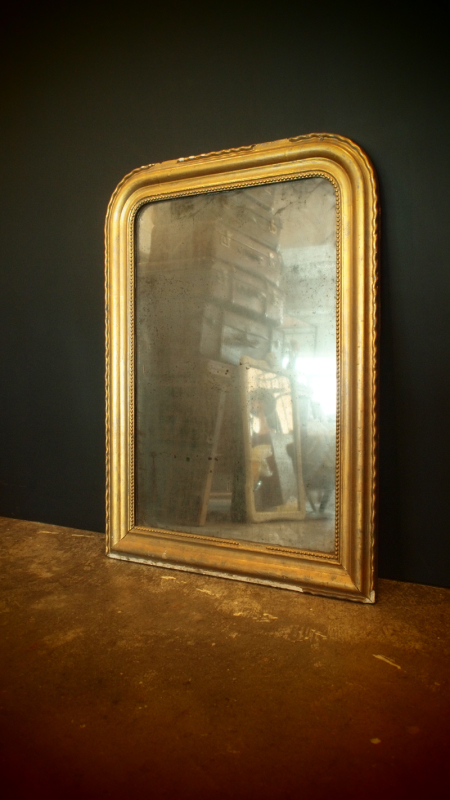 1900s French Mirror