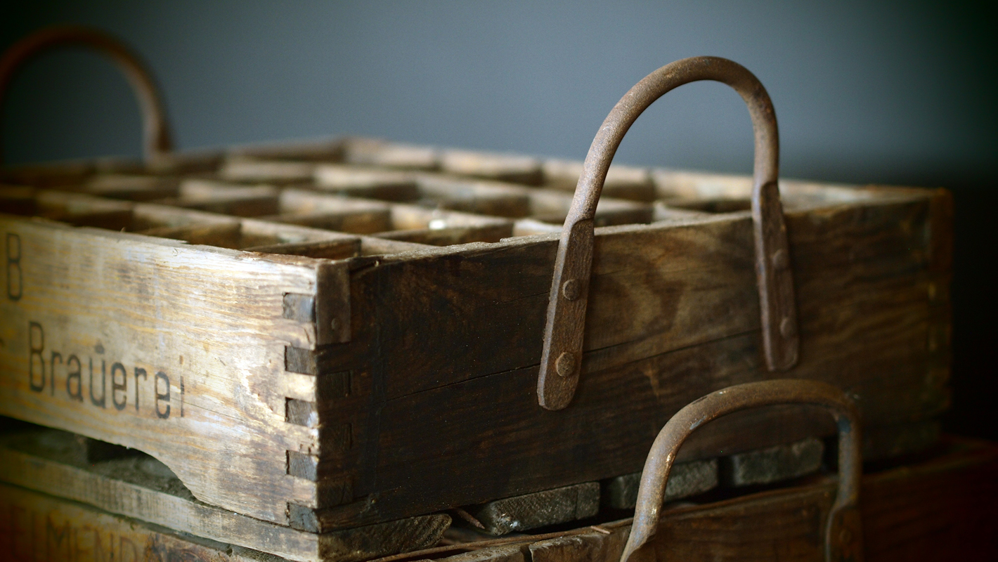 Antique Beer Crate