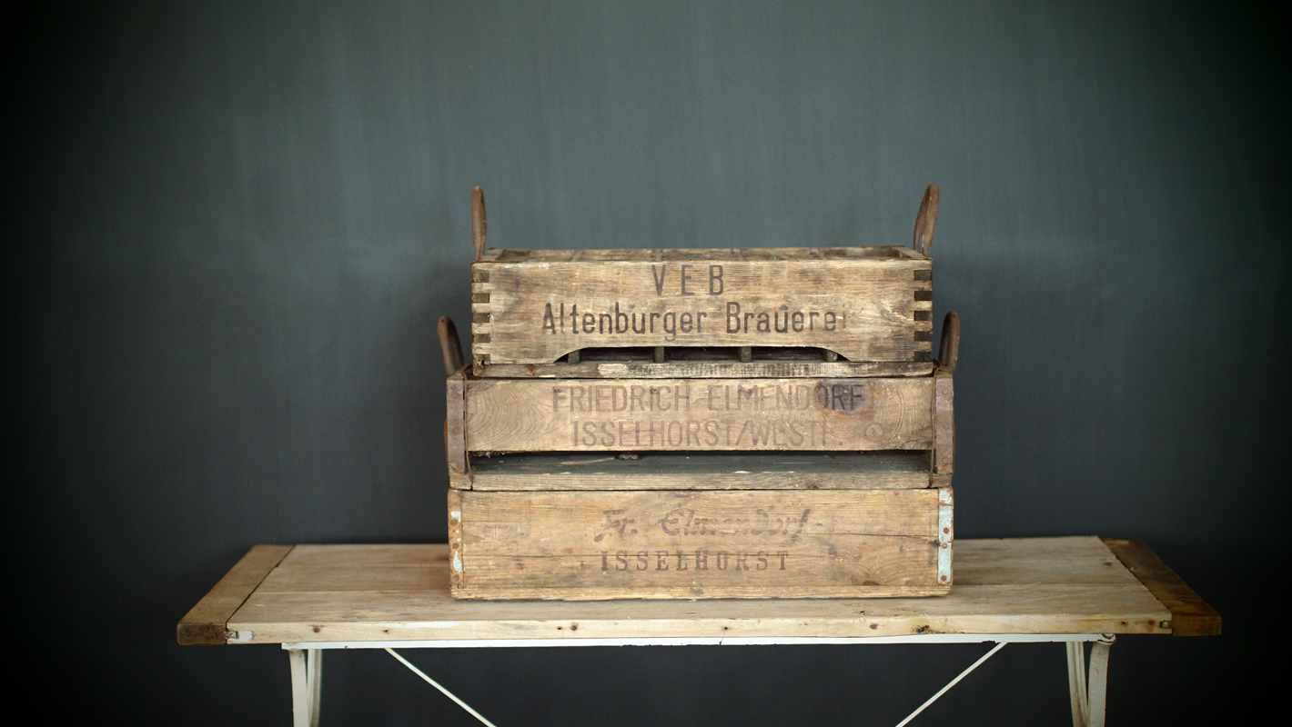 Antique Beer Crate