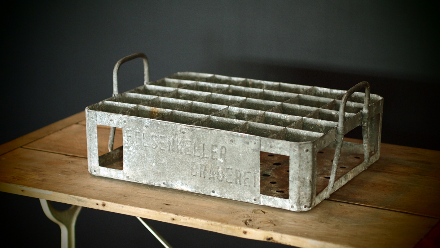 Zinc Soda Crate