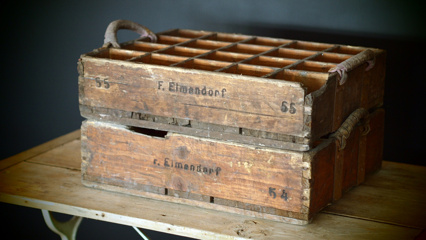 Antique Beer Crate