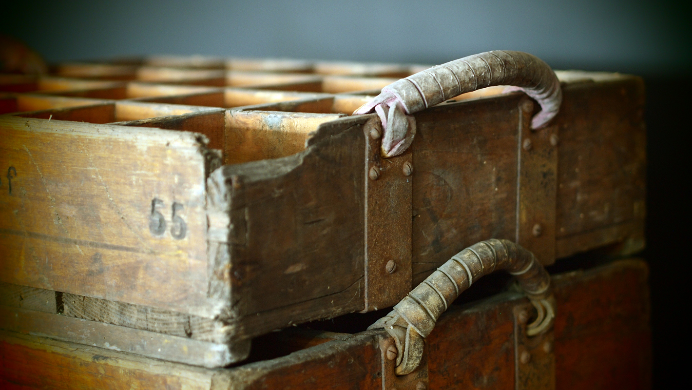 Antique Beer Crate