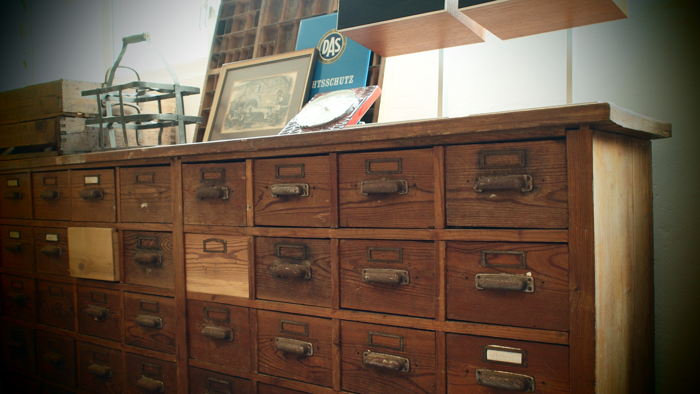 Shop Counter with Drawers